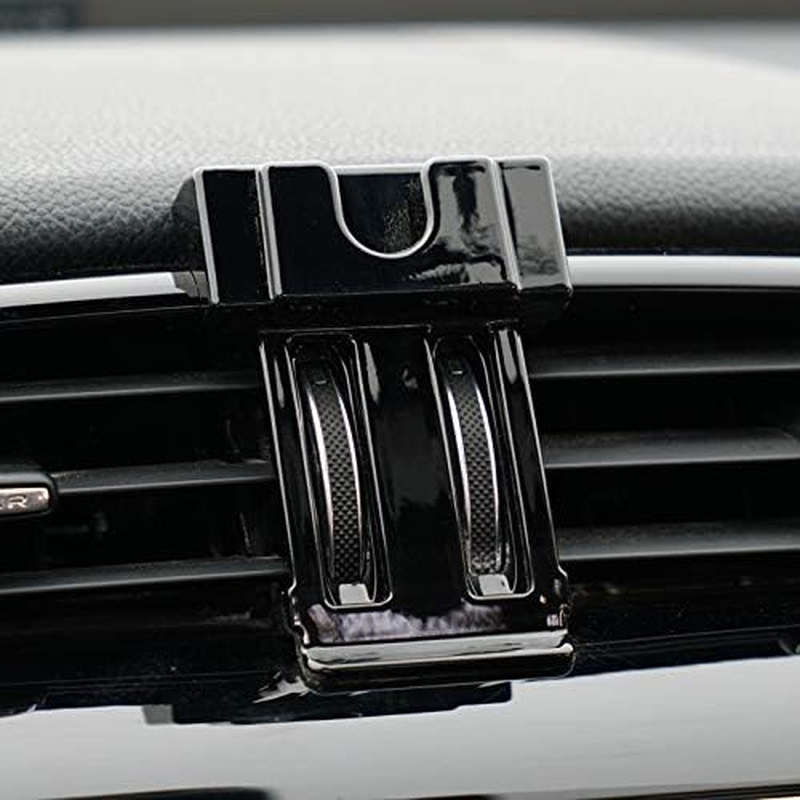 Itrims for Jaguar XE X760 2015-2019 Car Accessories Car Air Vent Mount Stand Car Dashboard Mount Cell Phone Holder Car Adjustable Smart Phone Holder Cradle (Black) - Red image number 7