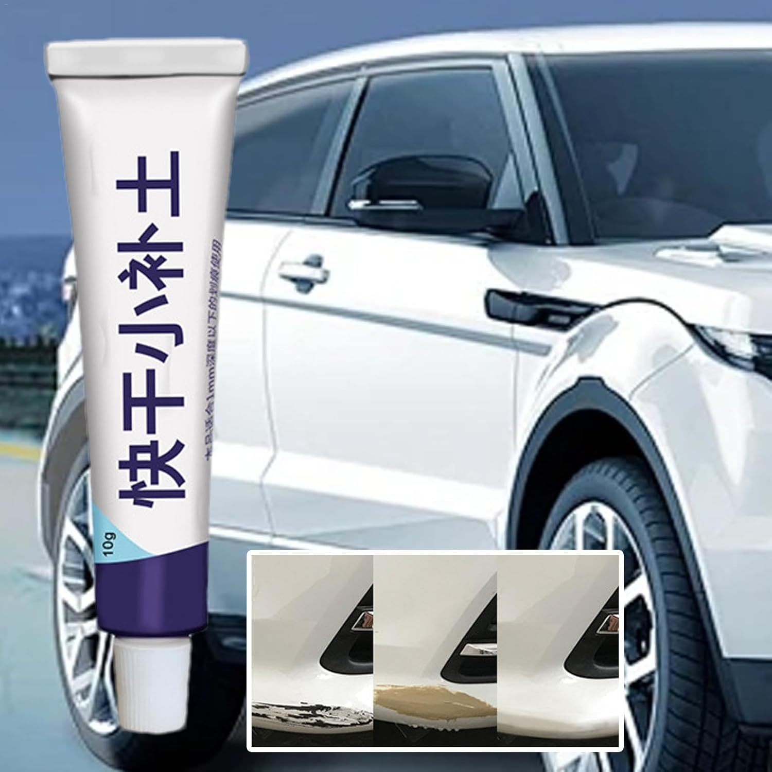 Automotive Paint - Fill Paint Pen for Easy Scratch Repair - Scratch Filler Painting Pen Assistant Soil, 10G Car Scratch Repair Paste Polishing Wax to Repair Minor Automotive Scratches image number 5