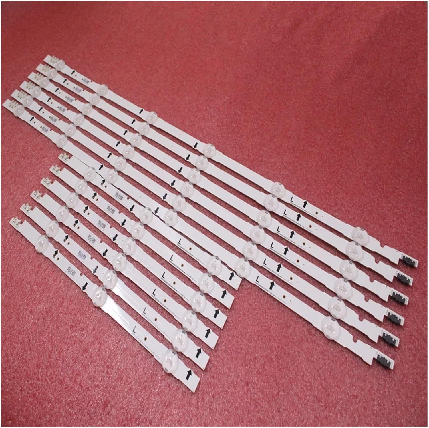 12 Pcs/Set LED Backlight Strip for LED TV UE48H6400 UE48H6200AK BN96-30453A BN96-30454A D4GE-480DCA-R3 D4GE-480DCB-R3 image number 3