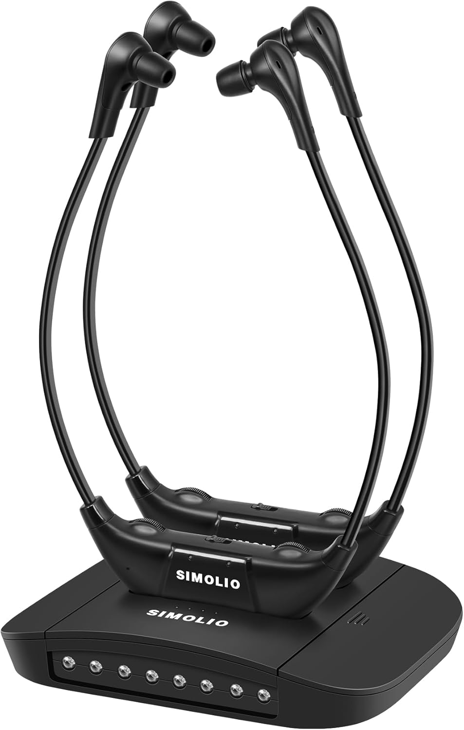 SIMOLIO Wireless Headphones for TV, Infrared TV Hearing System image number 1