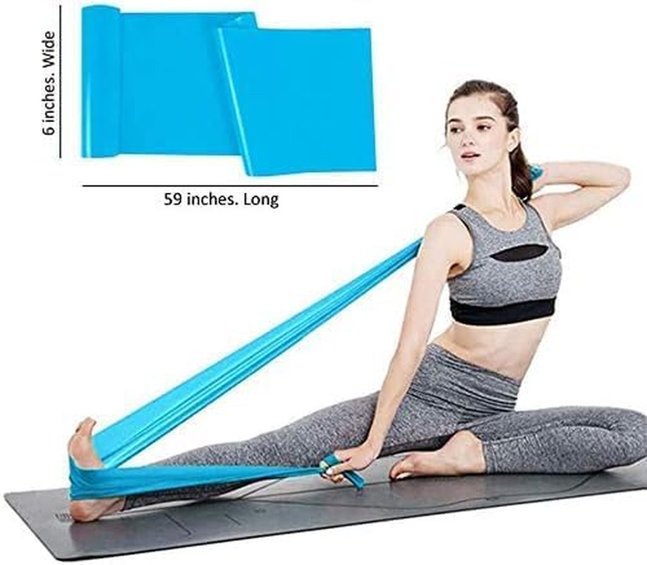 Resistance Bands, Professional Exercise Elastic Bands Long Natural Latex Stretch Band, Perfect for Strength Training, Pilates, Yoga
