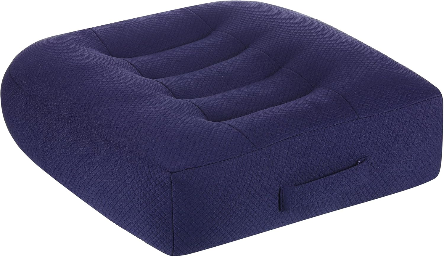 WSGJHB Car Booster Seat Cushion Posture Cushion Portable Breathable Mesh, Effectively Increase the Field of View by 12Cm/ 4.7In, Ideal for Office, Home, Angle Lift Seat Cushions,Black