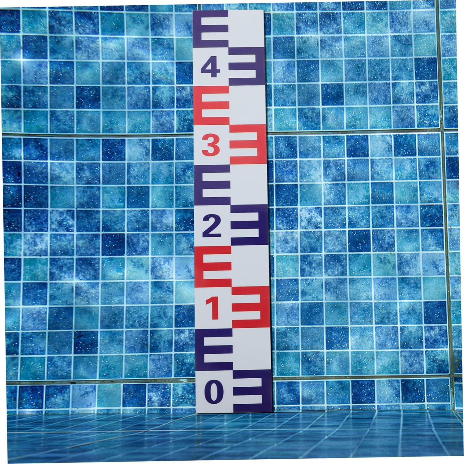 SUPVOX Water Level Indicator Sticker Self-Adhesive Pool Water Level Gauge Measuring Decal in Swimming Pool image number 4