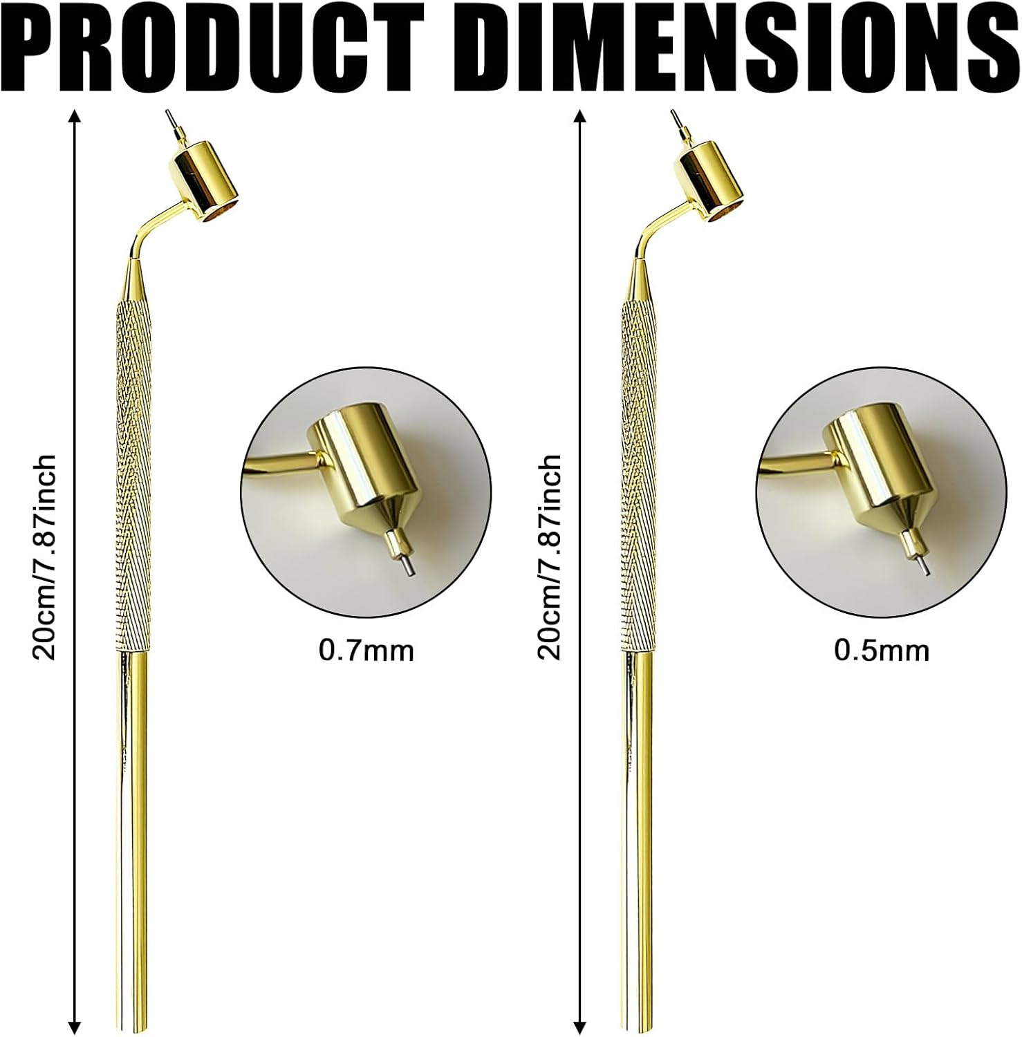 Fluid Writer Pen: 2 Pieces 0.5 + 0.7 Mm Fine Line Paint Pen Paint Pen Fluid Writer Pen Angled Calligraphy Pens Paint Repair Stone Chip Scratch Pen for Scratches Rock Stains Car Paint Repair image number 1