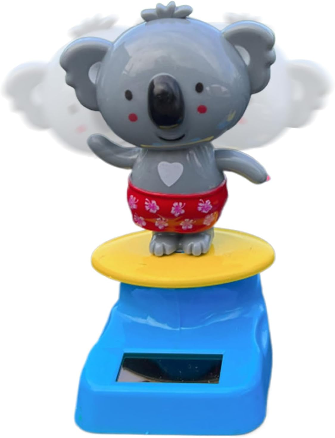 Solar Dancing Figure - Shaking Car Ornament - Solar Powered Dancing Figures Decoration,Koala Shape S Haking Head Decor, Automotive Interior Decoration for Sedan Vehicle Truck
