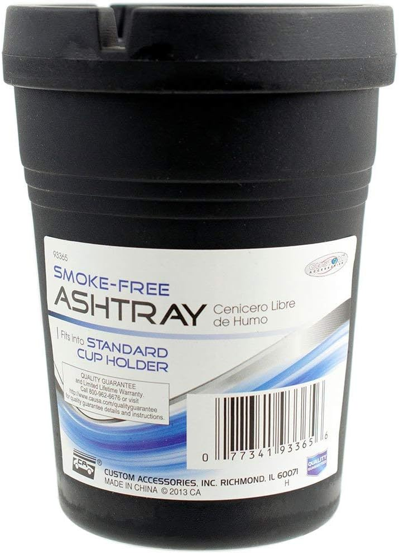 Custom Accessories 93365D Black Smokeless Ashtray (2) image number 2