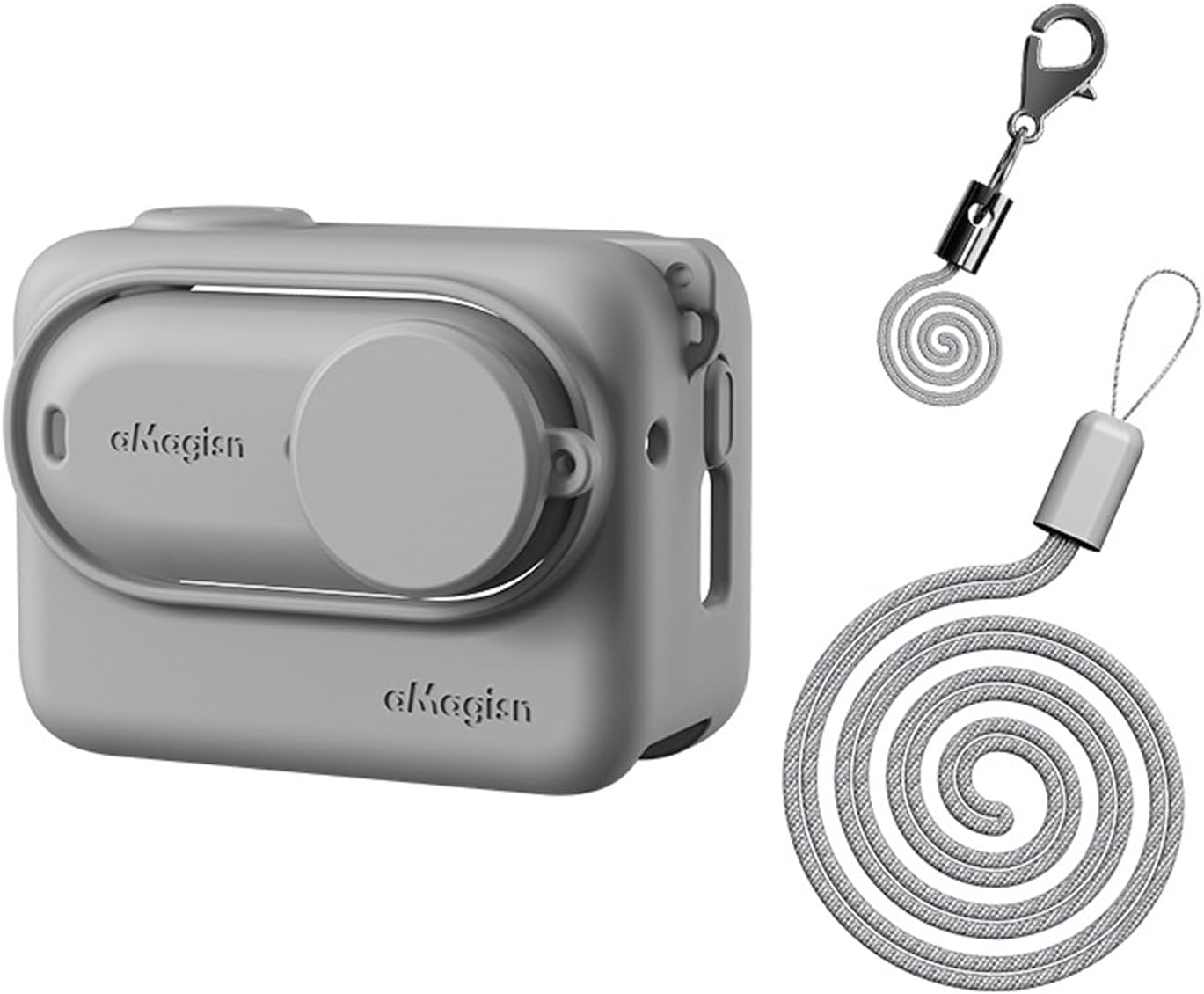 Fenmaru Protective Case for Insta360 GO 3, Insta 360 Go 3 Silicone Case Accessories