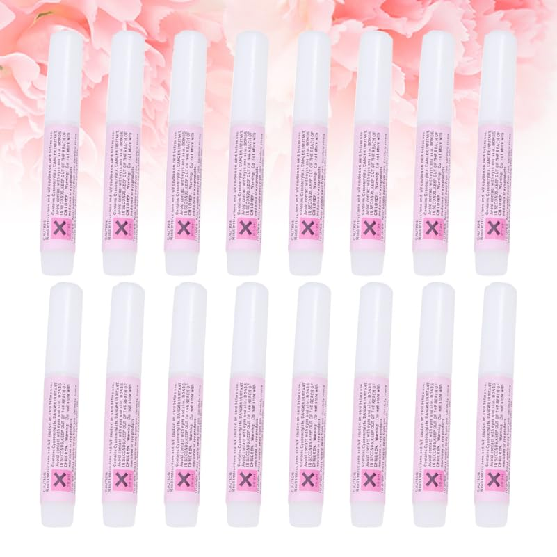 Biudeco 50Pcs Mini Nail Glue 2G Strong Adhesion Nail Bond Glue for Press on Art Tips Manicure Salon Home Use image number 1
