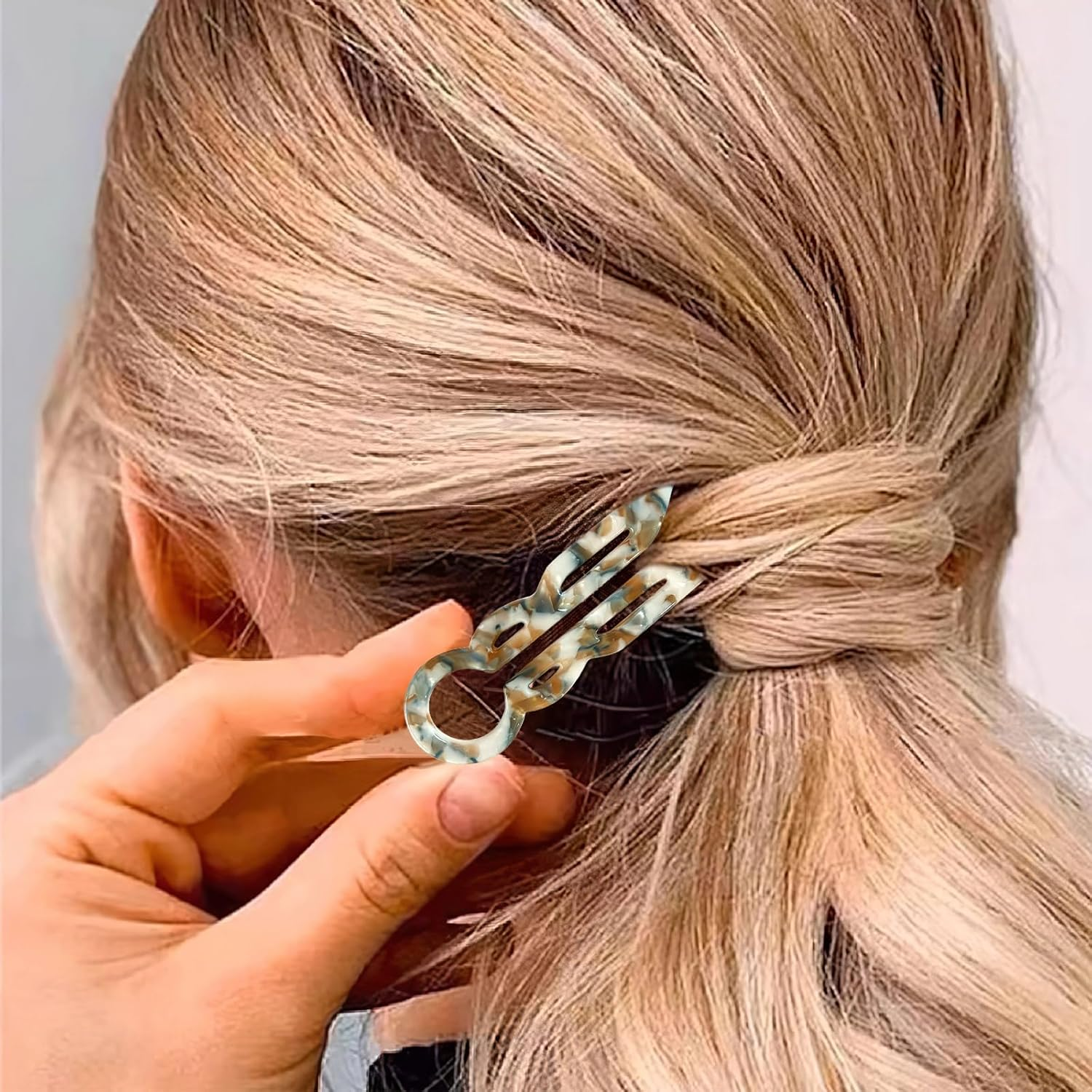 Lialys Hairpin, Prestige Hairpin, 3Pcs Lialysoff Hair Pin, Prestige Hair Pins, French Hair Pin for Thick Hai-R, U Shaped Hai-R Pins, Hair Accessories image number 5
