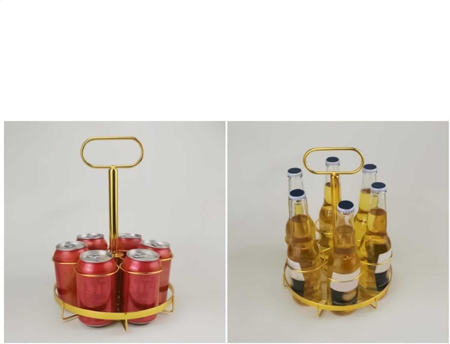 Beer Rack, Wine Rack &ndash; Drink Organizer for Pantry, Drink Stand, Wine Hand Basket for Restaurants, Nightclubs, Dance Parties image number 2