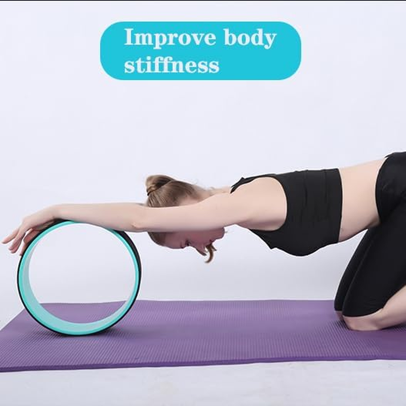 Wheel Foam Roller - Targeted Back Foam Roller for Neck & Back Pain Relief, Deep Tissue Muscle Massage, Trigger Point round Design - High Density Tool for Physical Therapy and Exercise image number 1