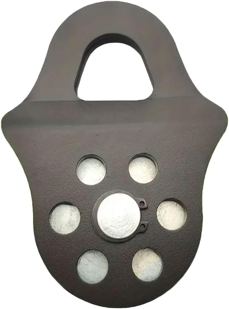 AIMALL Heavy Duty Winch Pulley Block &ndash; 6 Ton 13,000Lbs Snatch Block Tow Hook Accessory for Off-Road Recovery, Synthetic & Steel Cable Compatible, Steel Construction