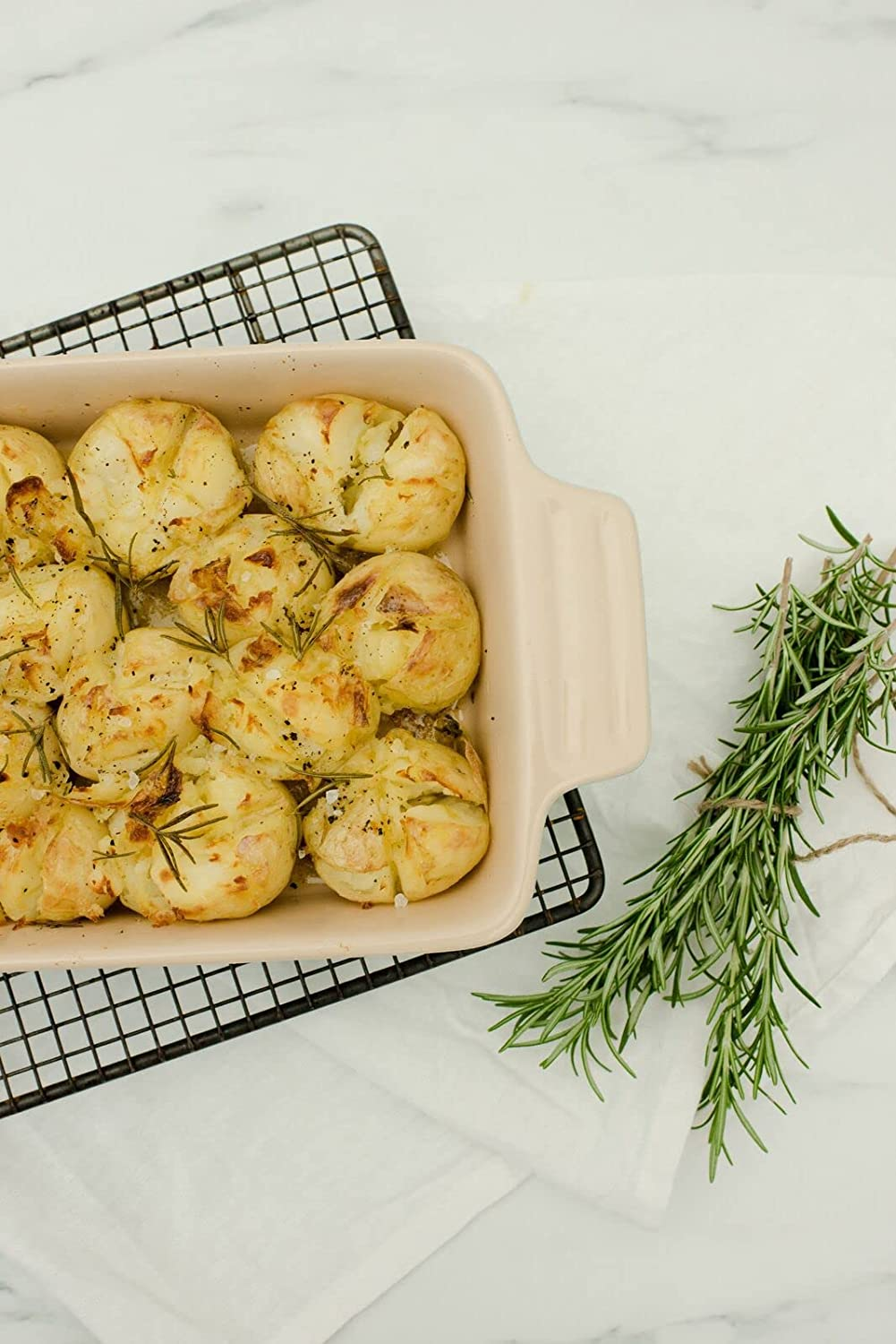 Chasseur La Cuisson Large Rectangular Baker, Duck Egg Blue image number 3