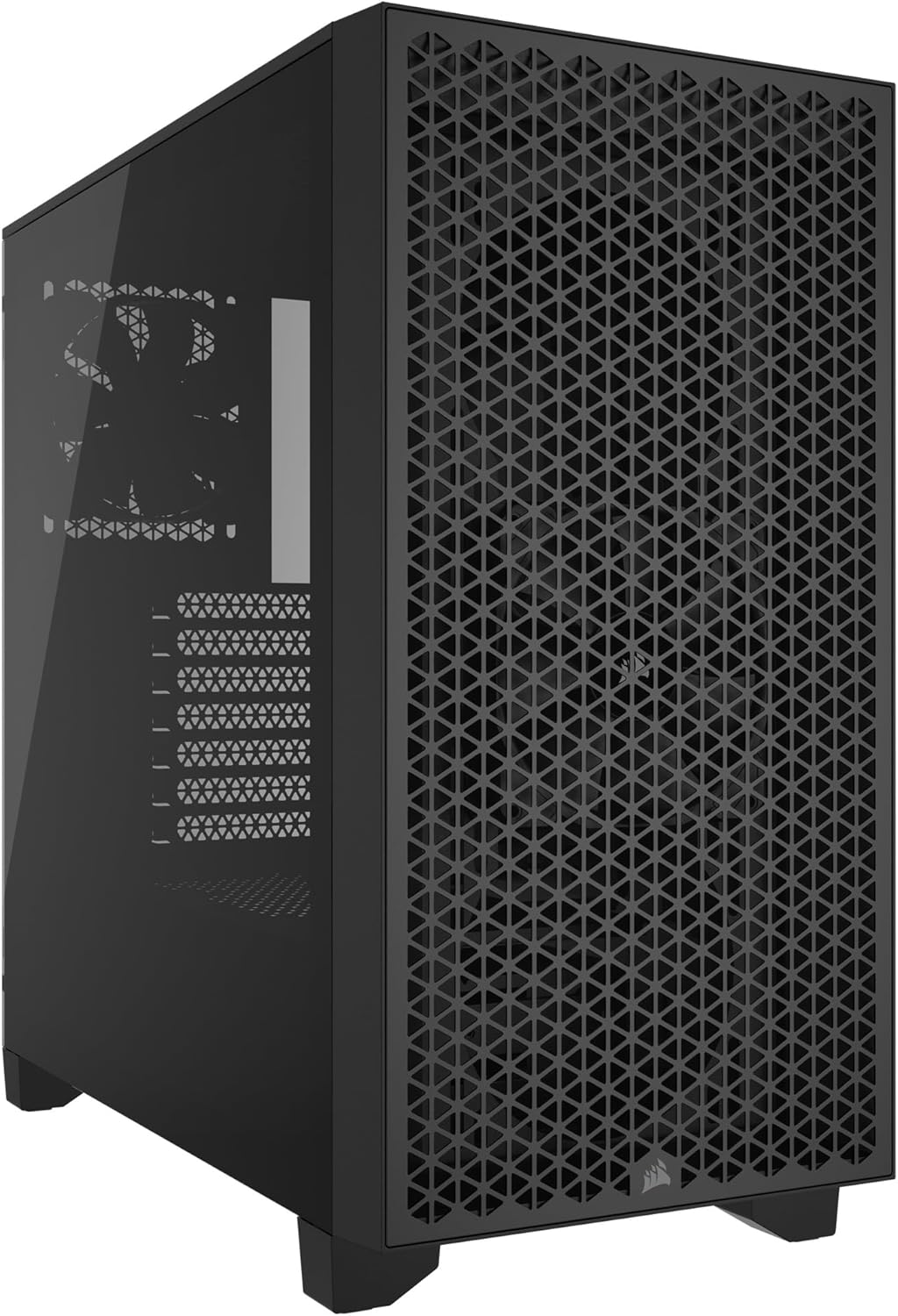 CORSAIR 3000D Airflow Mid-Tower PC Case - White - 2X SP120 Elite Fans - Four-Slot GPU Support &ndash; Fits up to 8X 120Mm Fans - High-Airflow Design