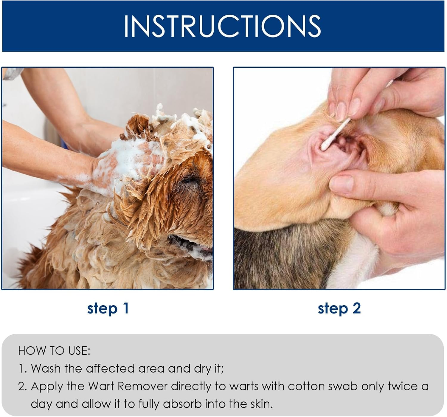 Wart Remover for Dogs,Dog Skin Tag Remover,Dog Wart Remover,Dog Wart Removal Treatment,Skin Tag Remover for Dogs,Effective Wart Removal for Dogs,Strong Warts Remover Dogs,Natural Dog Wart Removal image number 3