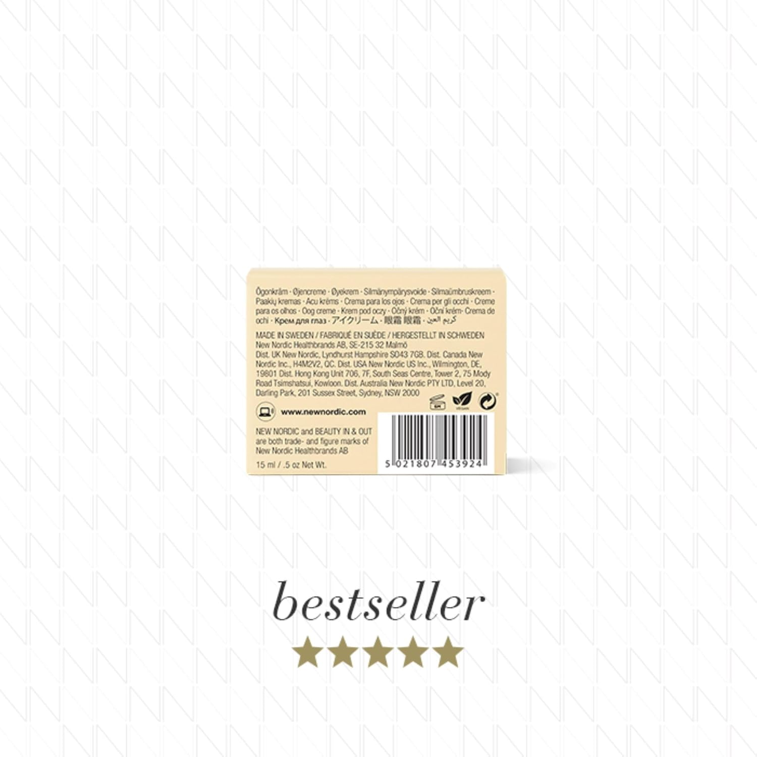 New Nordic Amazing Eye Cream 15 Ml image number 1