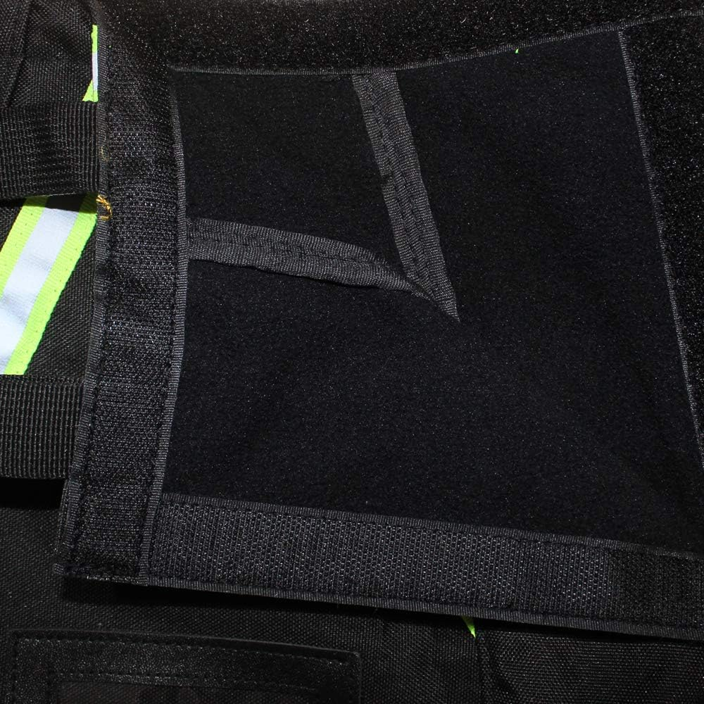 MELOTOUGH Firefighter Bag Fireman Storage Bag - Black image number 3