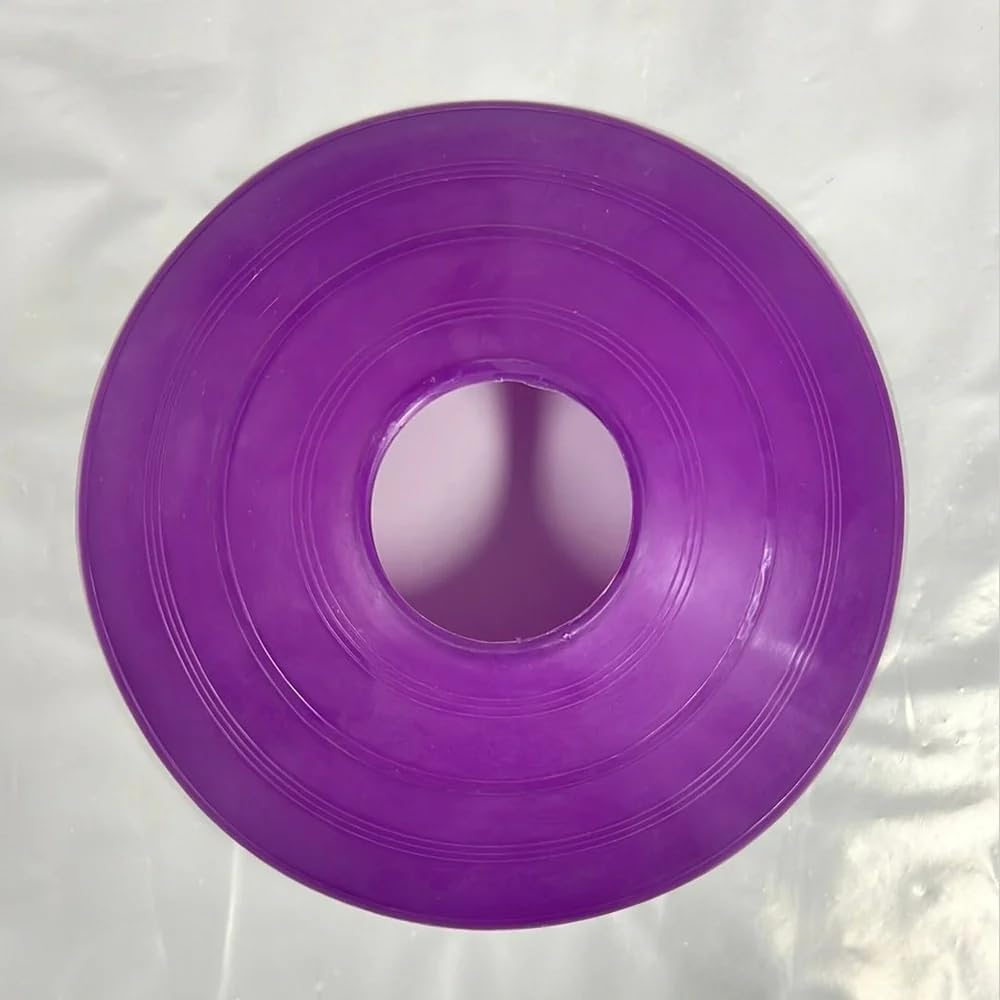 SPPHONEIX Sports Agility Training Discs Set（12Pcs） Field Markers Cones for Soccer,Footy,Tennis,Basketball,Golf,Badminton&hellip; - Blue image number 2