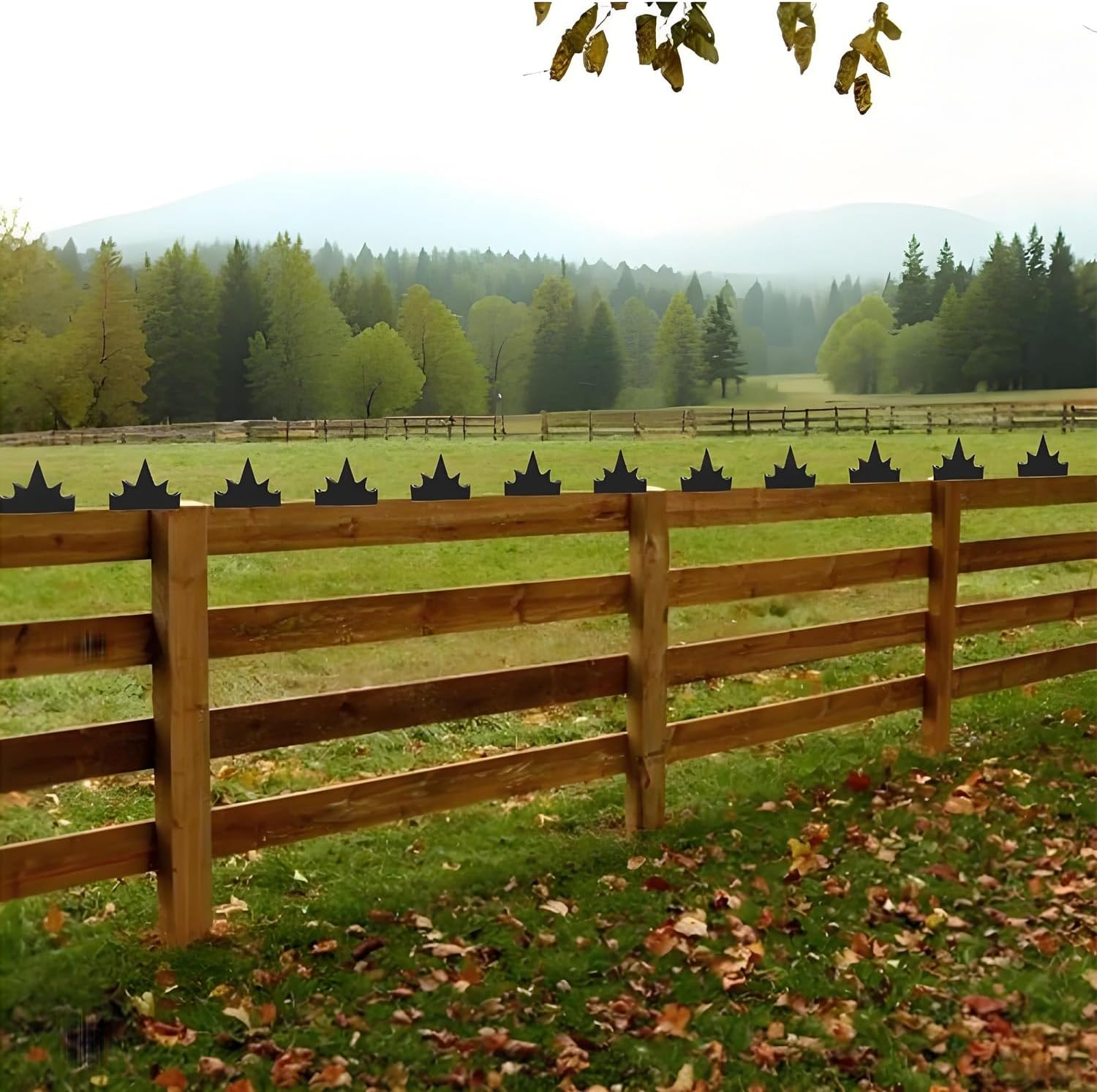 12Pcs anti Climb Security Spikes,Metal Fence Wall with Screws,Theft Duty Intruder Deterrent,Spike Sturdy Home Safety Spike,For Home and Farm Protection Etc image number 3