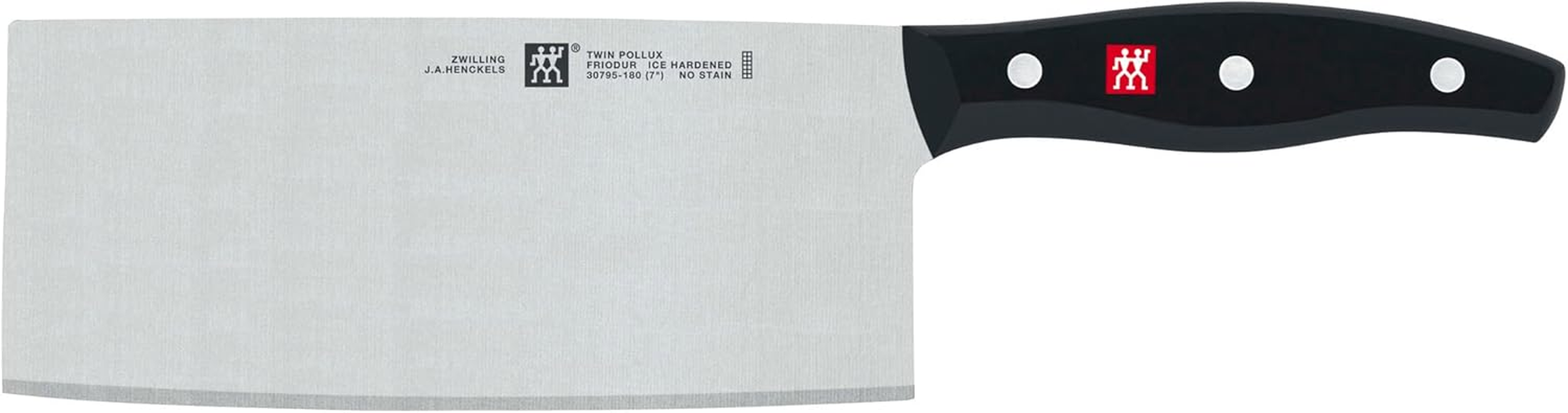 ZWILLING Twin Pollux Chinese Chef'S Knife, 7 Inch, Black image number 3
