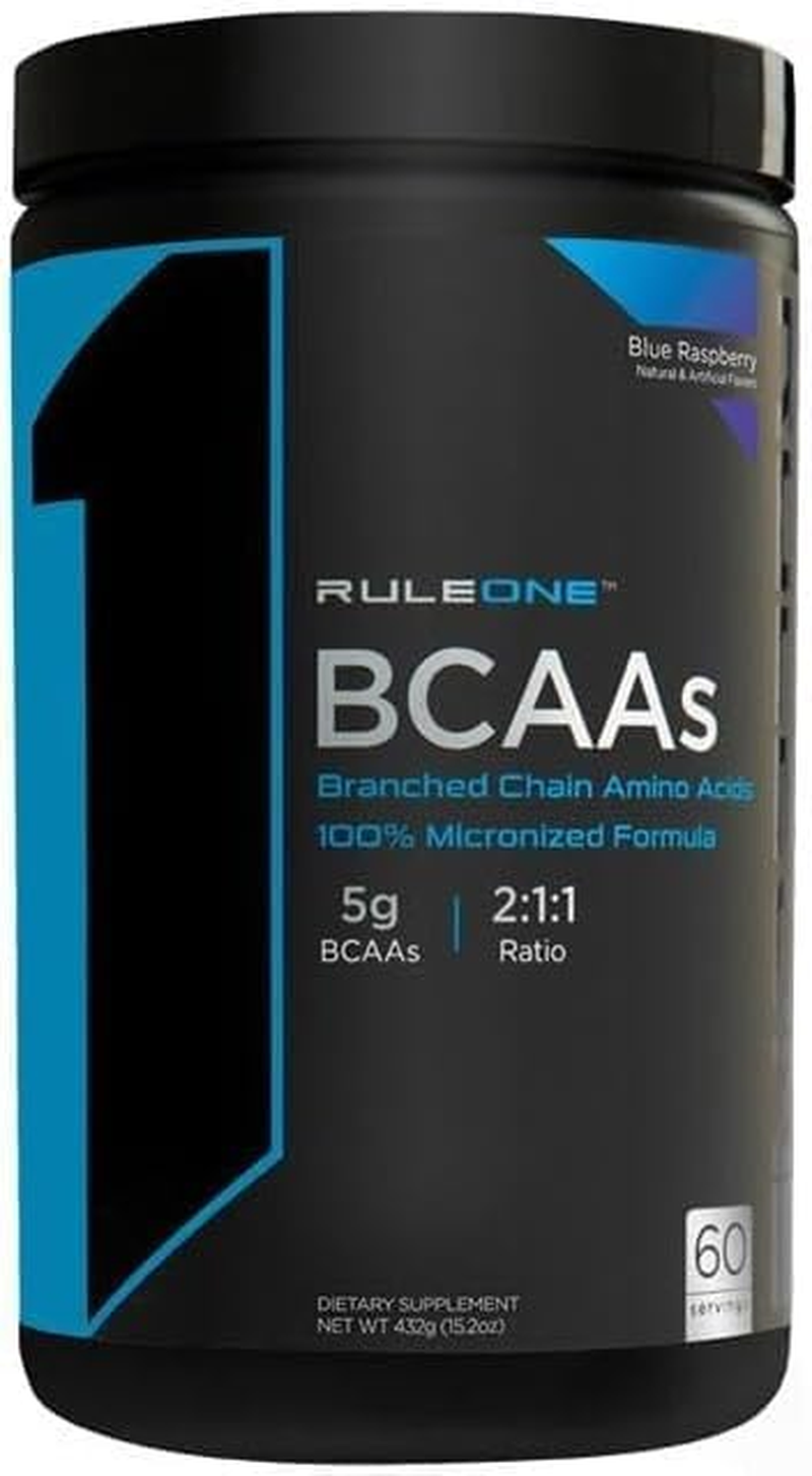 Rule 1 R1 BCAA Powder 213 G, Pineapple Blast (30 Servings) image number 4