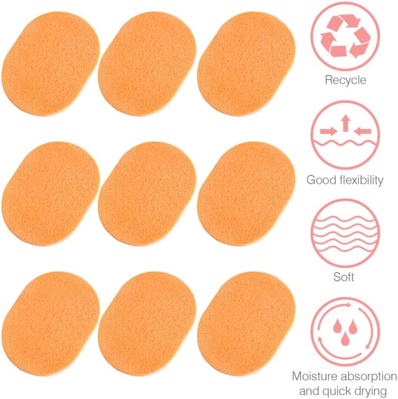 Ipetboom Facial Sponge Esthetician Supplies, 30Pcs Seaweed Facial Sponge Puff for Gentle Face Cleansing, Facial Sponges Compressed for Esthetician Women Makeup Removal Daily Skin Care Tool image number 5