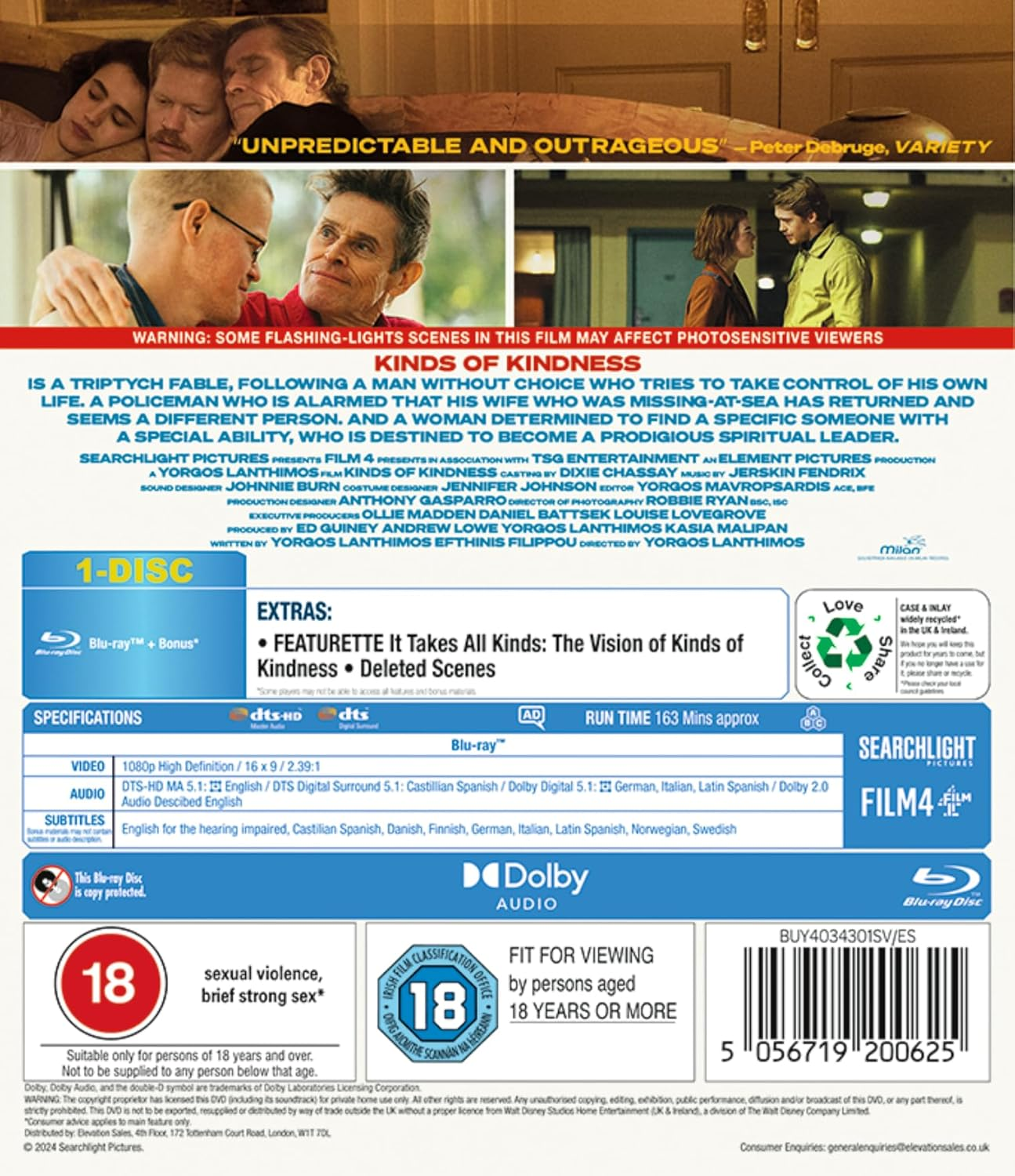 Kinds of Kindness [Blu-Ray] image number 5