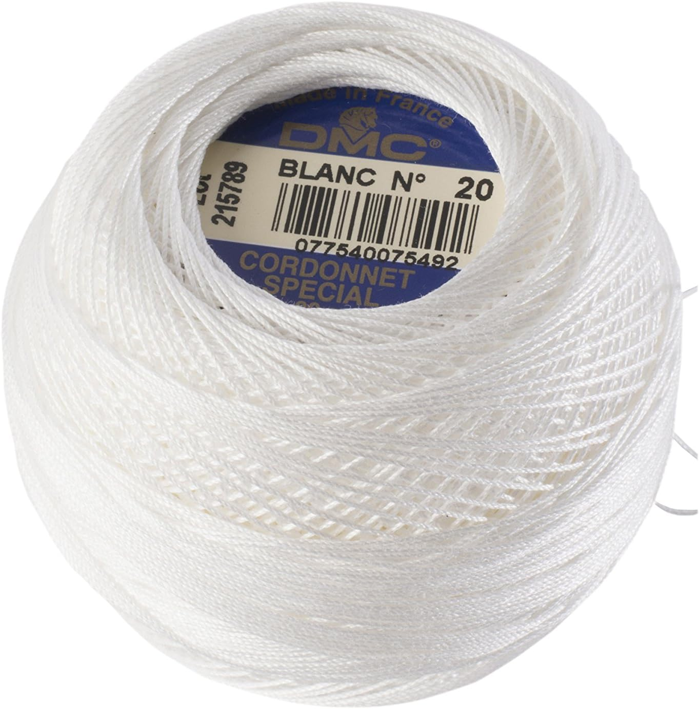DMC DMC151-60 Cordones Special Lace Thread, No. 60, 92.8 Ft (290 M) Roll, Ecru Beige image number 5