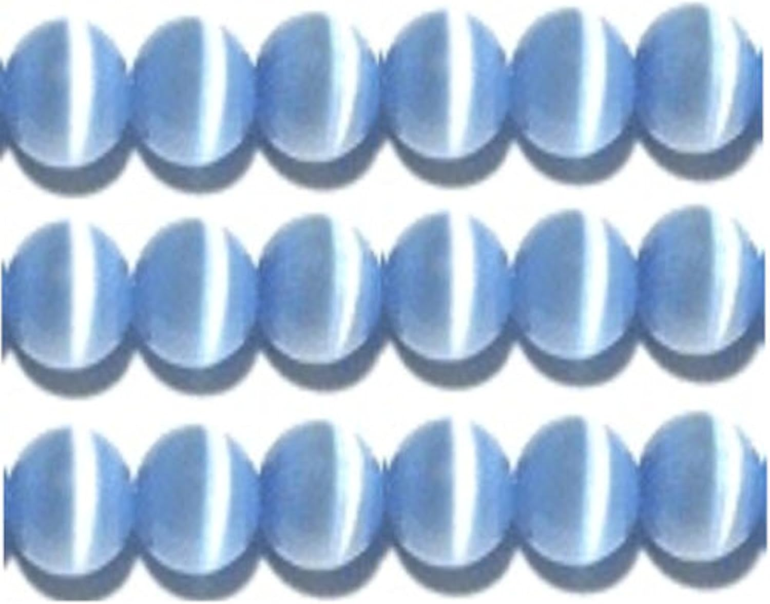 10Mm, 8Mm & 6Mm Cat'S Eye Bead Strands Grade a Fiber Optic, 32 Colors to Choose from (8Mm, Peach) image number 6