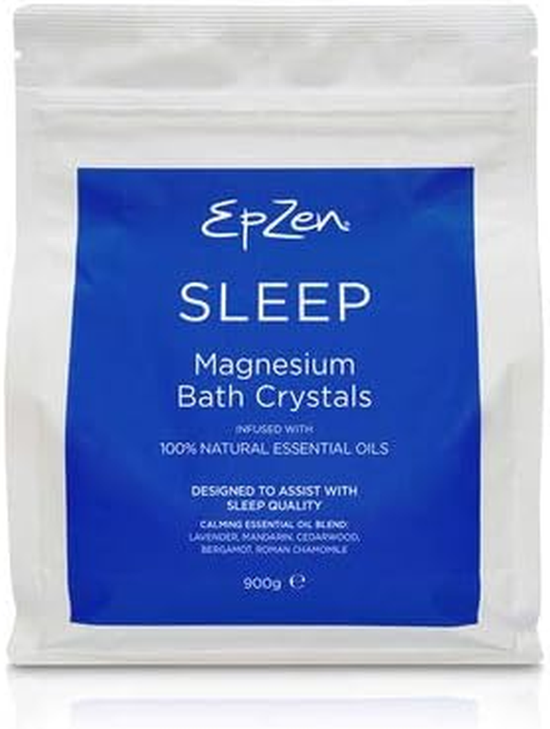 3 PACK of Epzen Magnesium Bath Crystals Sleep 900G