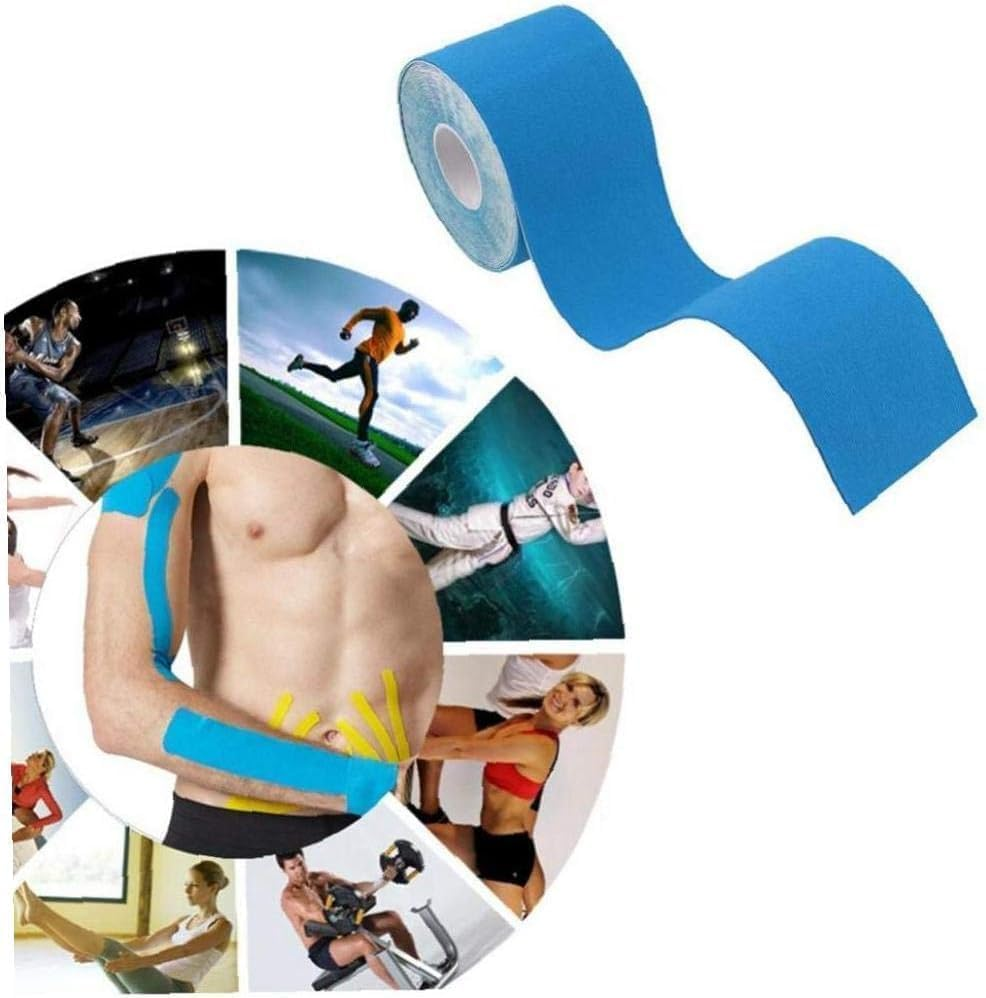Athletic Sports Tape Elastic Kinesiology Tape,3Pcs Waterproof Kinetic Tape,Sport Trainers Waterproof Physio Sports Tape,Trainers Waterproof Physio Sportstape,Kinesiology Tape Latex Free Athletictape image number 3