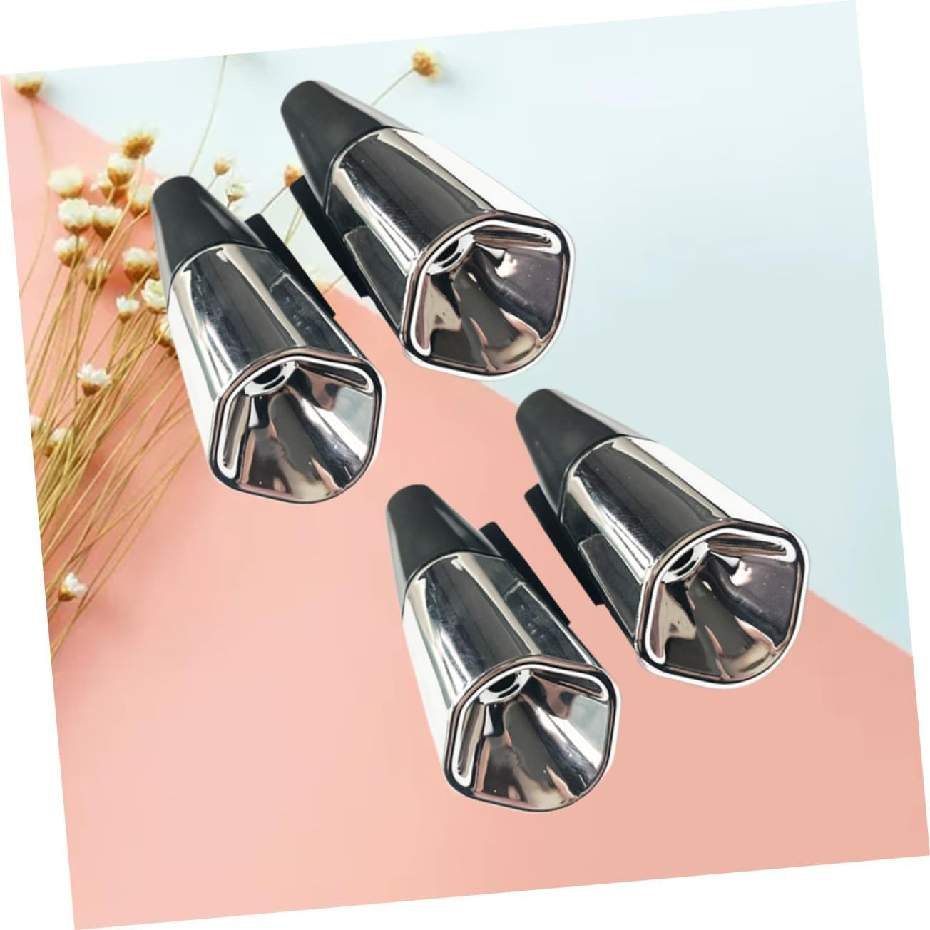 ULTECHNOVO 12Pcs Car Deer Whistle Warning Device Deer Whistle for Car Automotive Safety Animal Alert Easy Cleaning High Bond Adhesive Tape Included image number 4