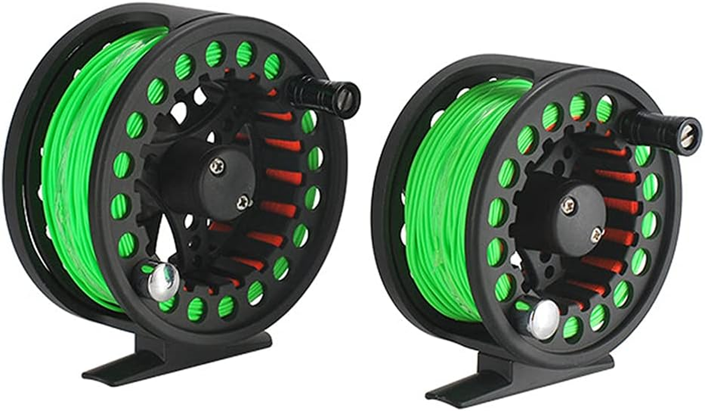 2+1BB Large Arbor Fly Fishing Reel Lightweight CNC Machined Aluminum Alloy Fly Fishing Reel with Line image number 4