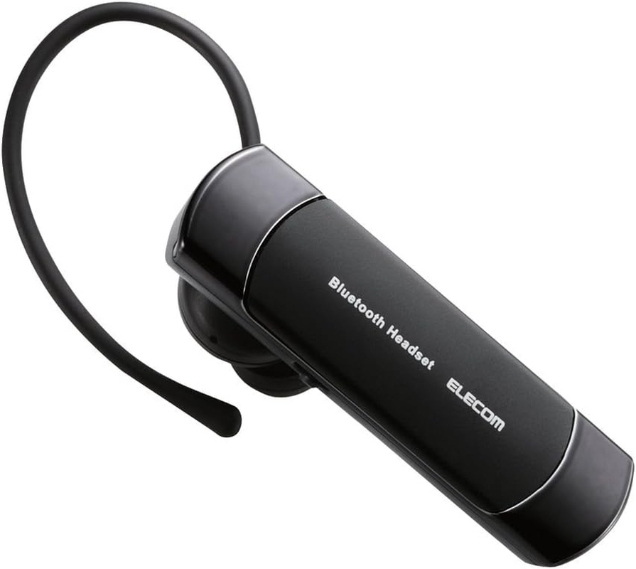 Elecom LBT-HS20MMPRD Bluetooth Headset for Calling, Music and Videos, Red