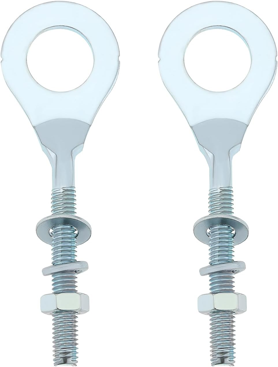 YINETTECH 2Pcs Chain Tensioner Adjuster Set Chain Wheel Axle Tensioner Adjusters for Motorcycle and Mini Bike Compatible with 196Cc 6.5Hp 50Cc-125Cc ATV Dirt Bike image number 2