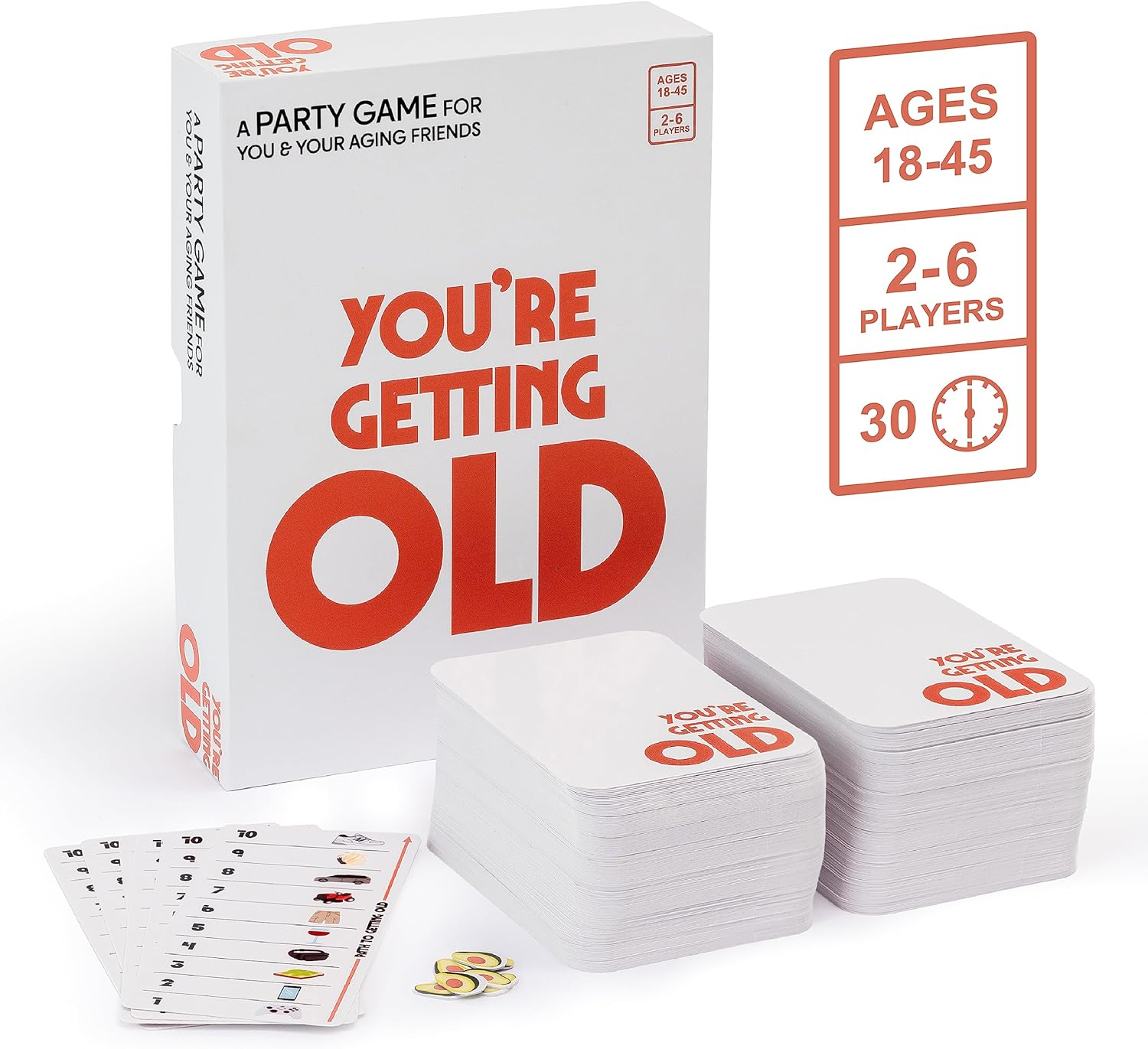Vango You'Re Getting Old - Adult Party Card Game - Bonus Edition, (VNG076AMZN) image number 1