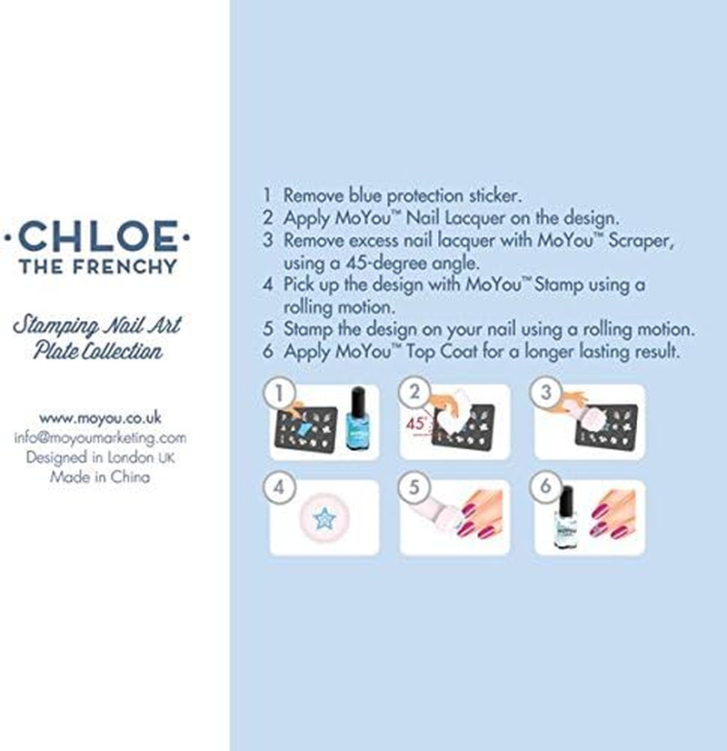 Moyou -London Stencil Frenchy Collection 05 image number 2