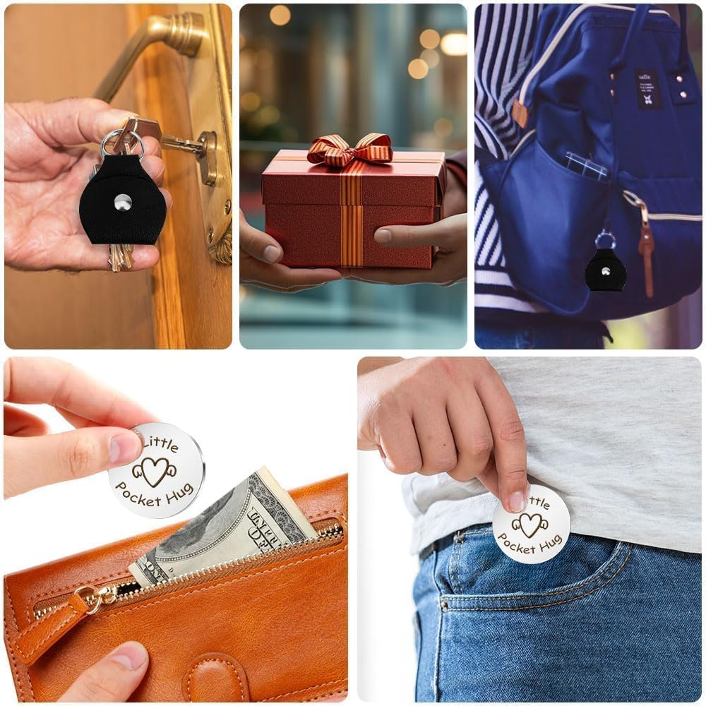 Pocket Hug Birthday Gifts Motivational Gifts Retirementgift Keychain - It'S Fine image number 3