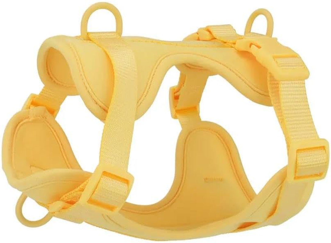 Outdoor Waterproof Dog Harness Pet Walking Training Harness Fashionable Pet Chest Harness French Bulldog Chihuahua Pug Durable Nylon Harness,A,S