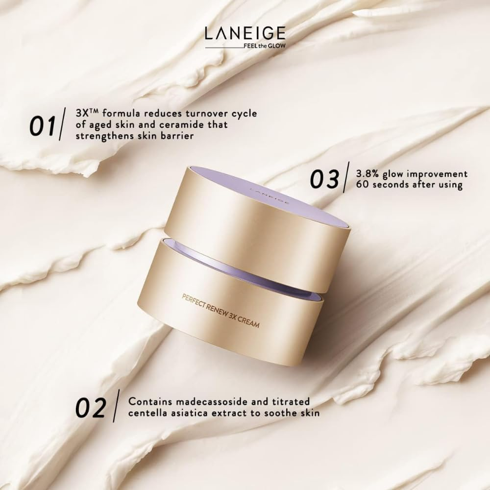 Perfect Renew 3X Face Cream 50Ml, Korean Beauty Premium Skincare for LANEIGE image number 2
