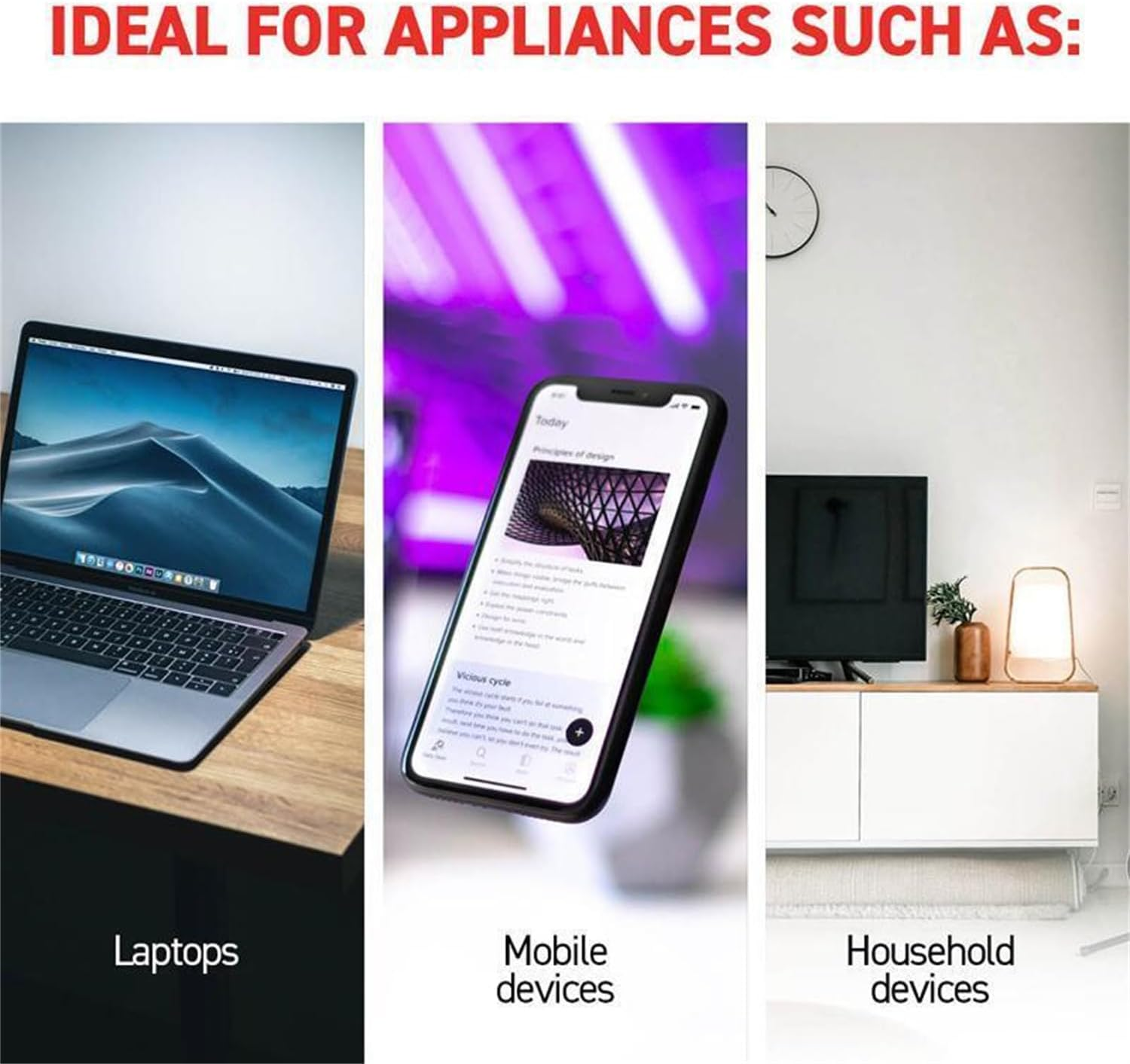 Leona Co Double Adaptor Surge Protection Power Indicator 240V Power Indicator, Compact & Safe for Home/Office &ndash; Ideal for TV, Computer, Phone Charging (1) image number 3