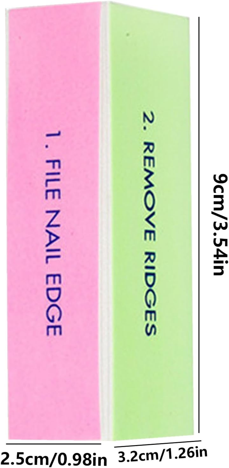 Nail Shiner Block &ndash; Nail Buffer, Buffing Block | 4‑Way Polisher for Filing, Versatile and Glossy Finish, Fingernail Shine Accessory, Menicure Hand Care Tool for Buff, Polish, Smooth