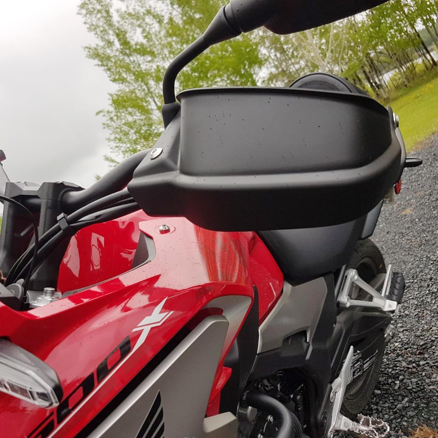 Lorababer Motorcycle Motorbike Handle Bar Hand Guard Handguard Protector Brake Clutch Protector Wind Shield Deflector for 2013-2022 Honda CB500X CB 500 X 2014 2015 2016 2017 2018 2019 2020 2021