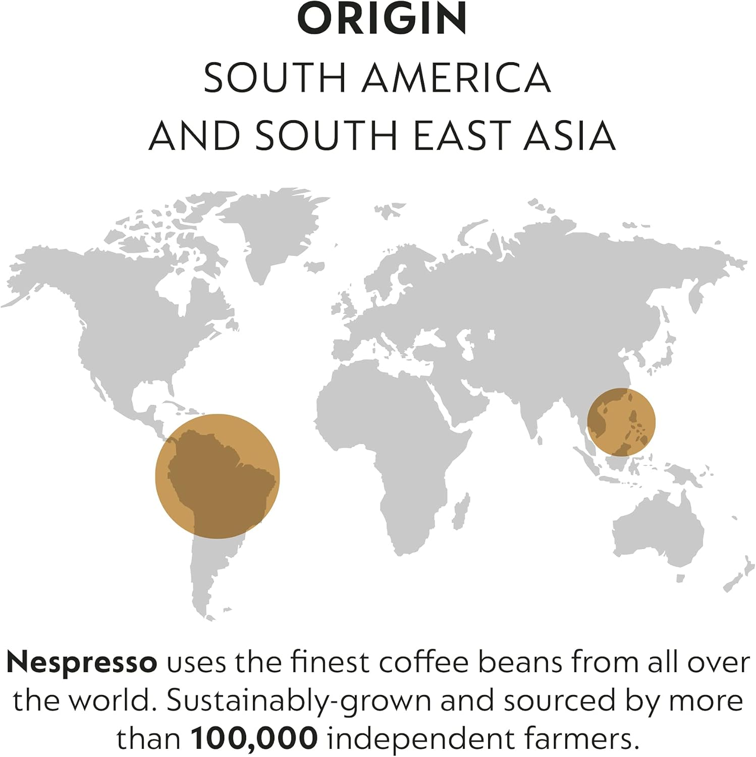 Nespresso Capsules Vertuo, Fortado Decaffeinato, Gran Lungo, 30-Count Coffee Pods, Brews 5.0 Oz. image number 5