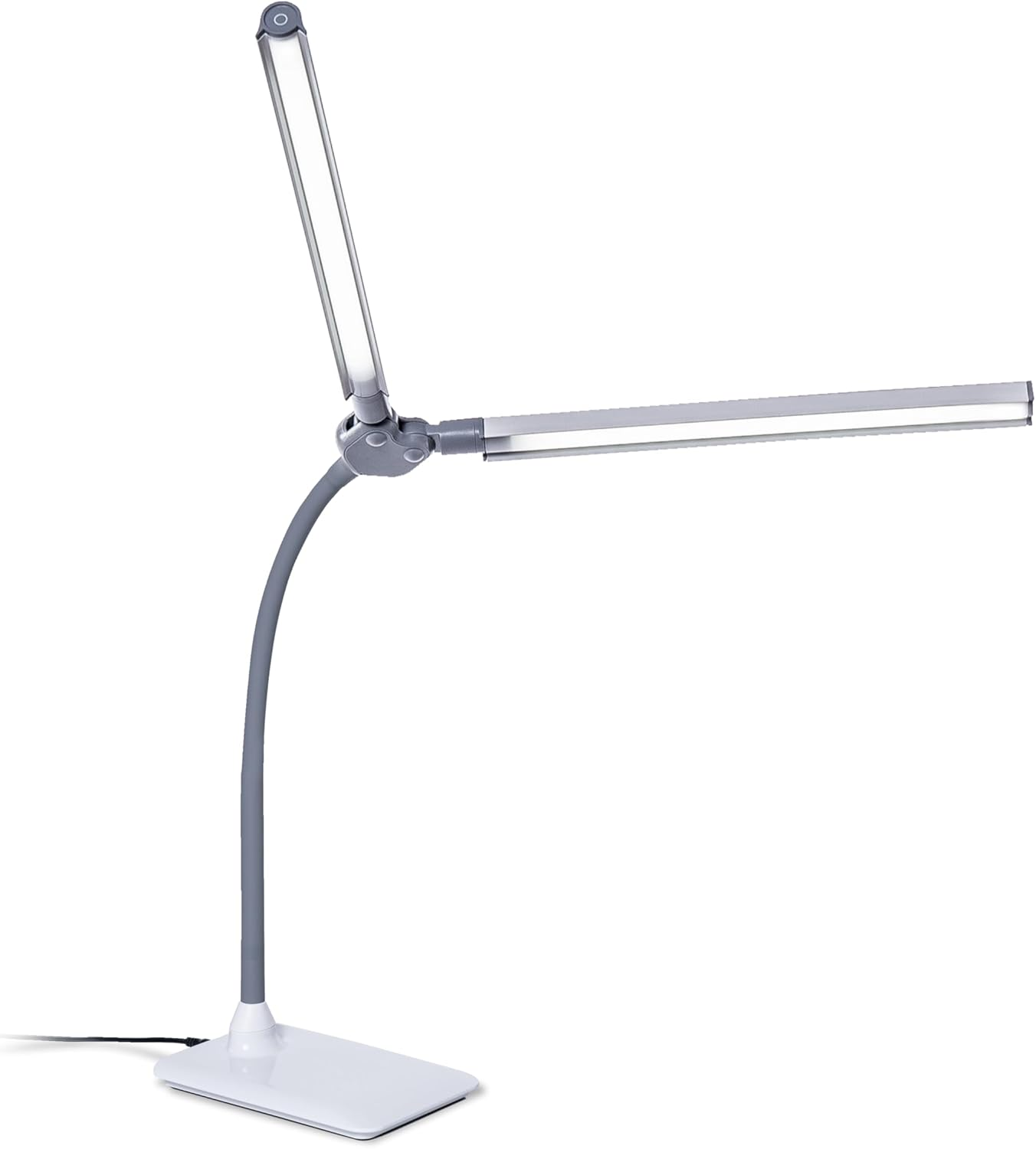 Daylight Duopro Dual Head LED Desk Lamp with Anti-Glare Shades, Adjustable Brightness and CRI 95+ for Accurate Color, Modern Design, Perfect for Home Office, Crafts image number 5