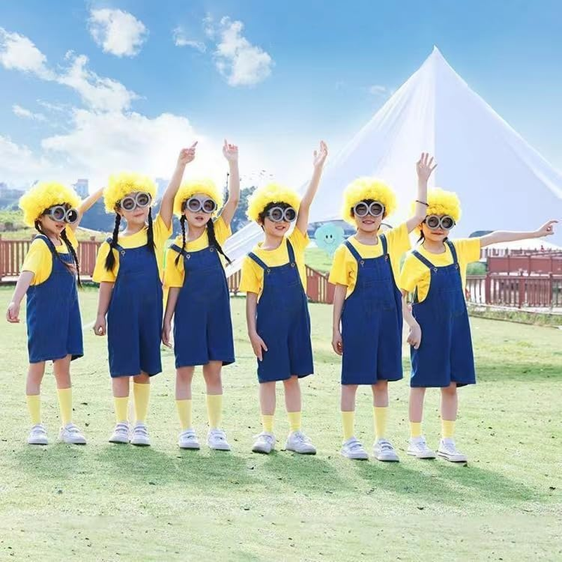 Webwell 4 Pack Halloween Goggles for All Ages，Goggles Glasses with Adjustable Strap，Cartoon Goggles Cosplay Party Supplies image number 4