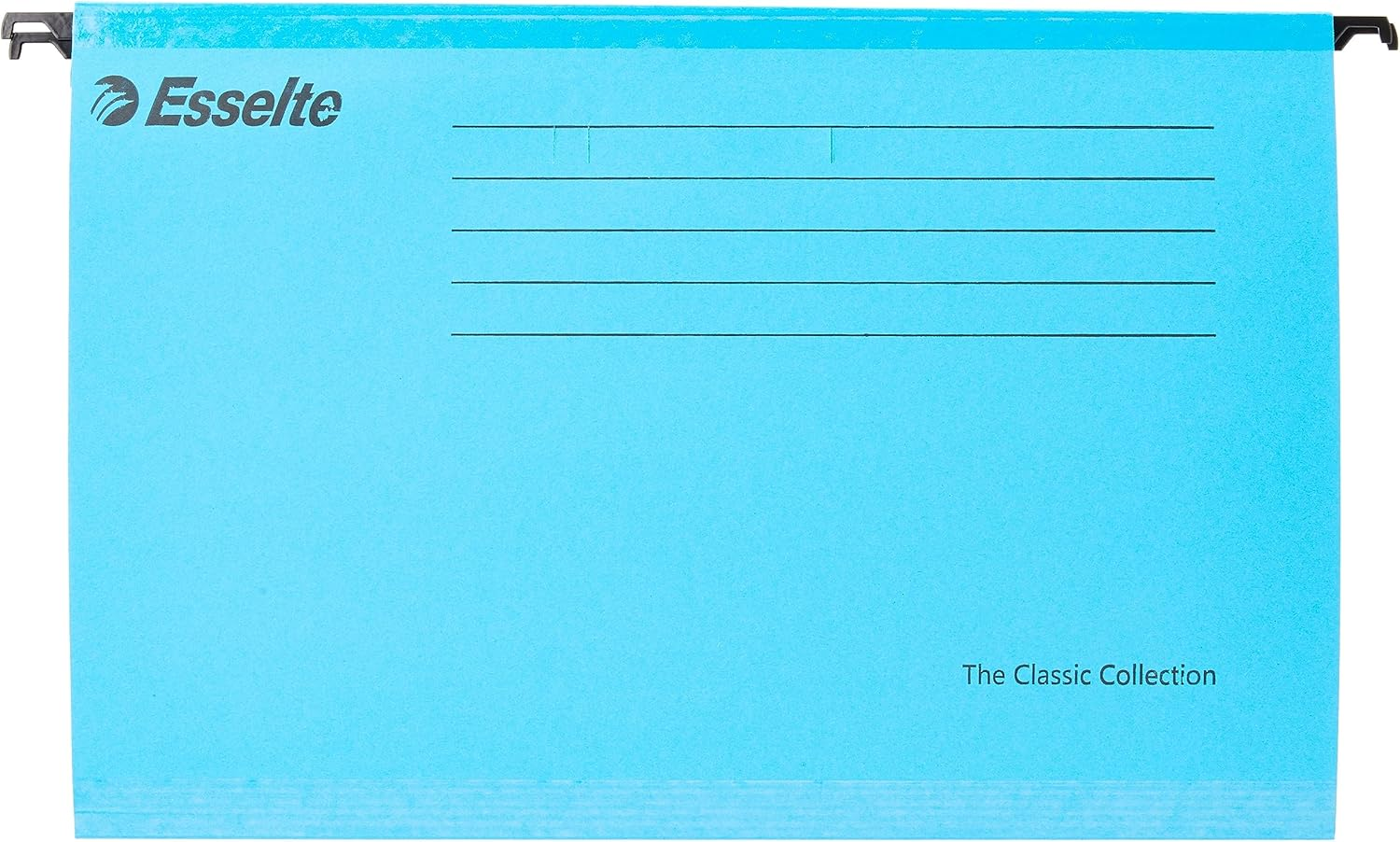 Esselte 90336 Classic Reinforced Suspension File, Foolscap, Pack of 25, Tabs Included, Red, 360 X 240 Mm