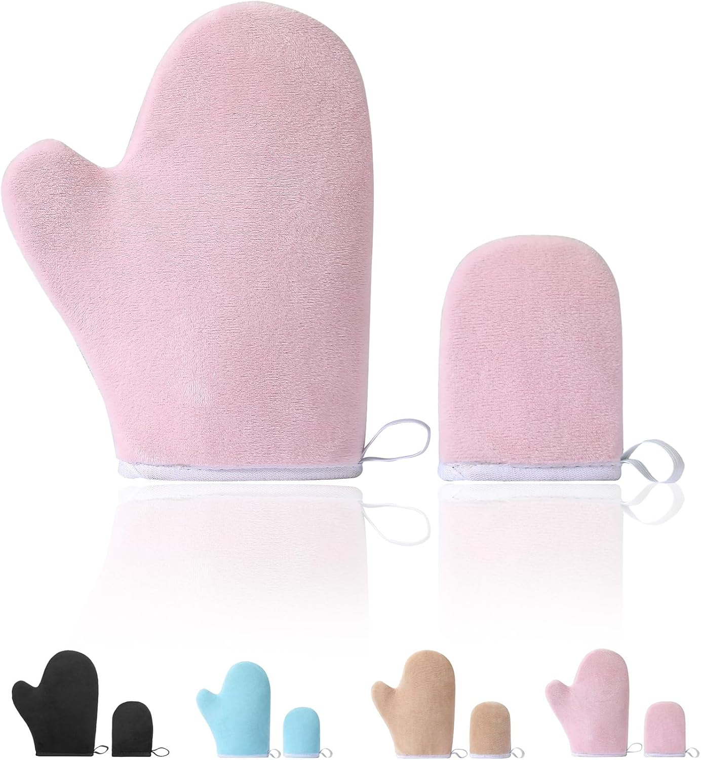 Slick Self Tanning Mitt - Pink, Tanning Glove for Self Tan Lotion - Brown image number 5