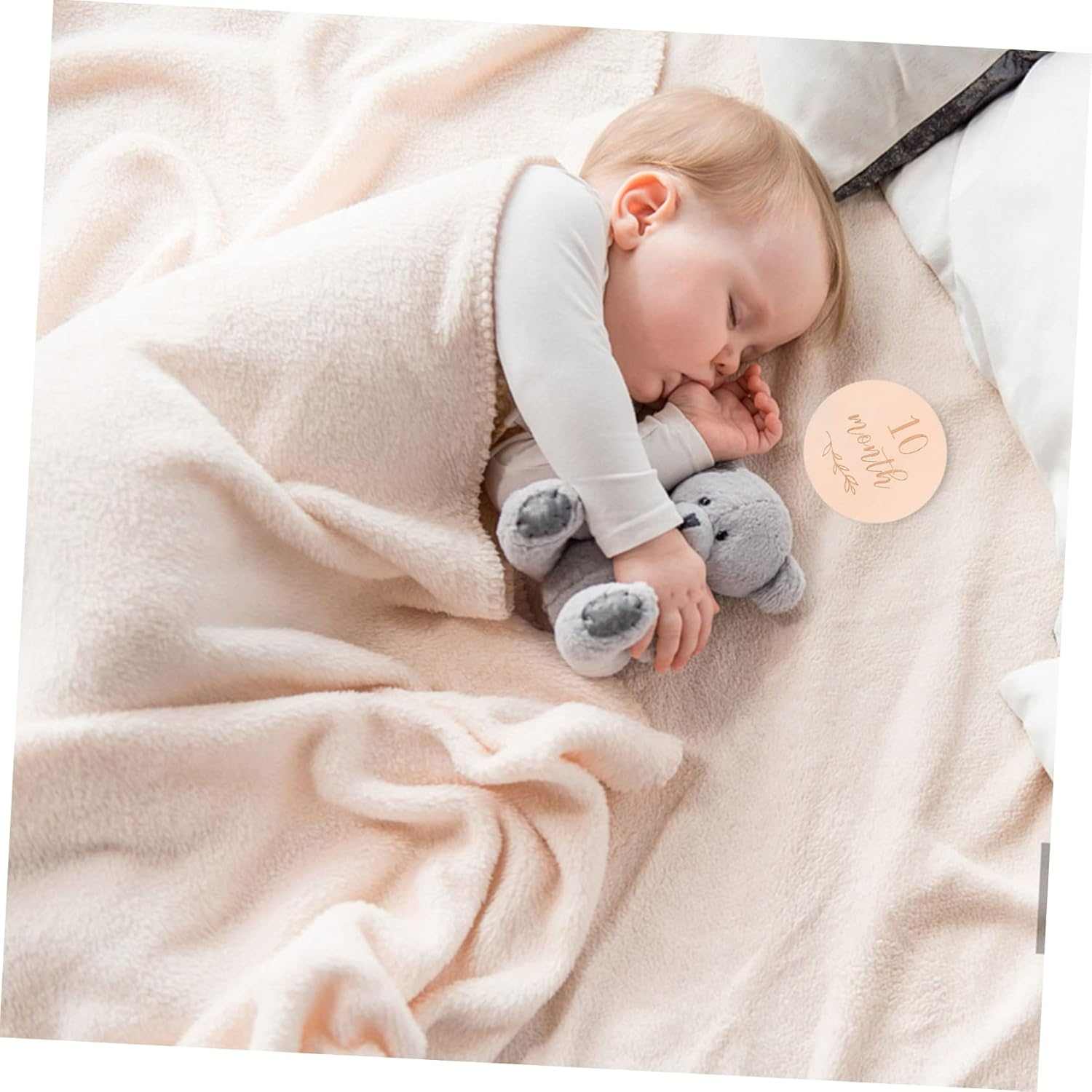 13Pcs Practical Monthly Growth Recording Cards Born for Photography Props image number 3