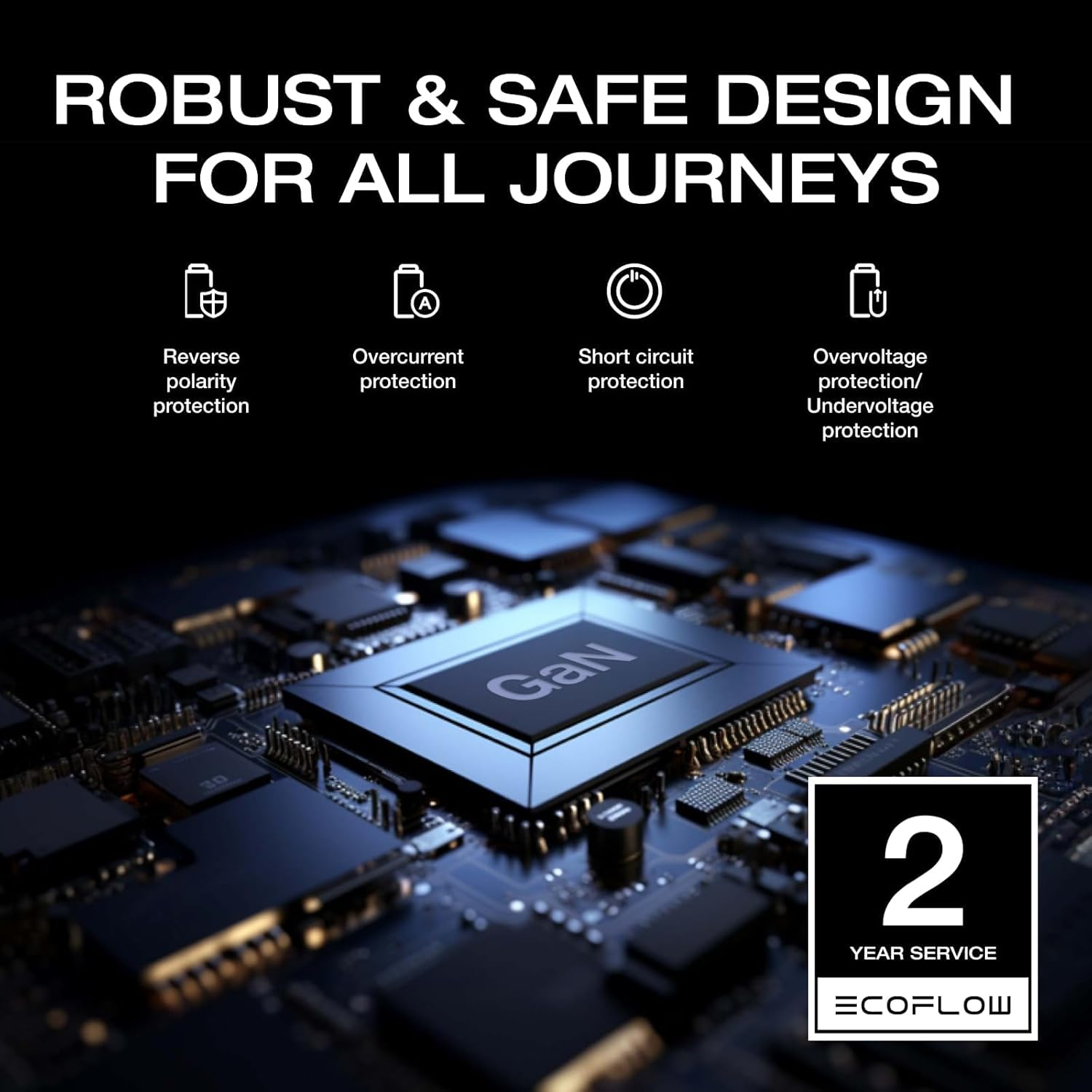 EF ECOFLOW DELTA 3 plus 1024Wh Power Station with 800W Alternator Charger Solar Generator (Solar Panel Optional) with 1000W Solar Input, Generator with UPS, LFP Battery for Home Backup, Camping&Rv image number 2